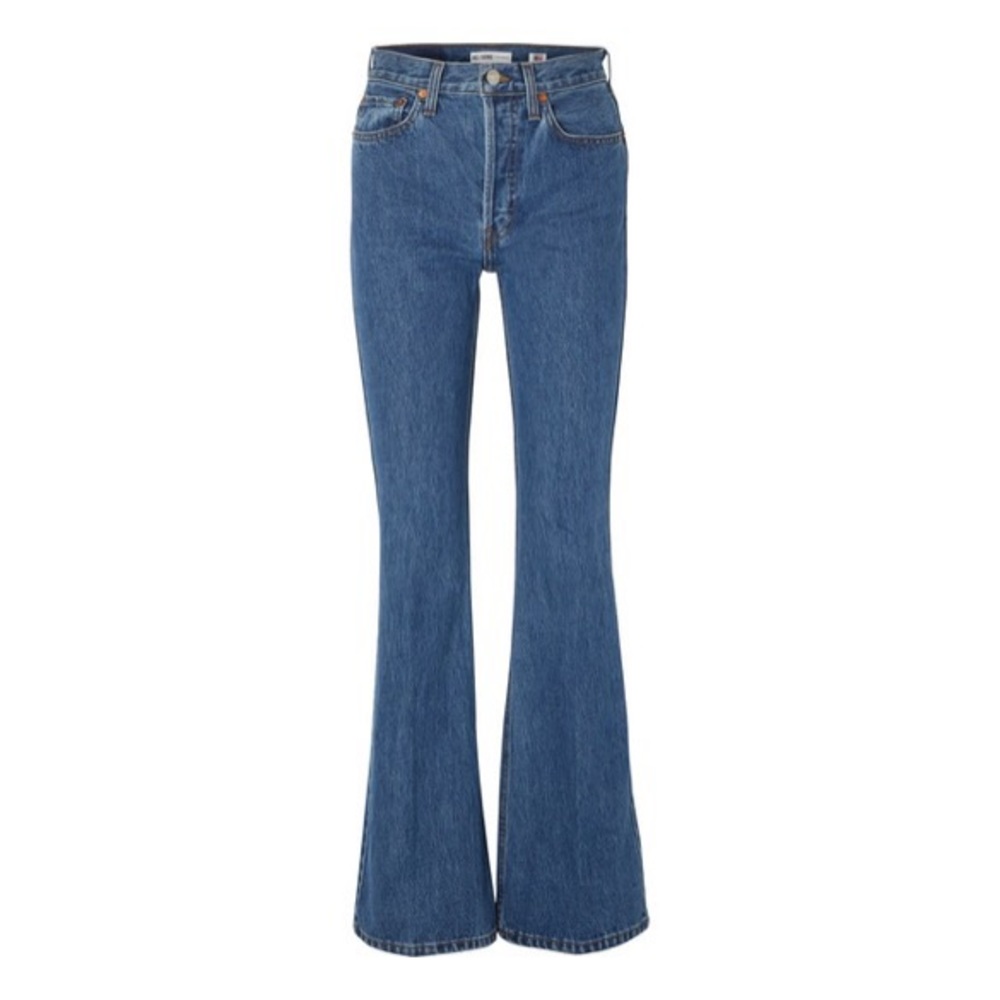 RE/DONE Originals High Break Flare Jeans